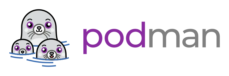 podman logo